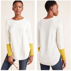 Anthropologie Rebekah Colorblock Sweater Tunic
